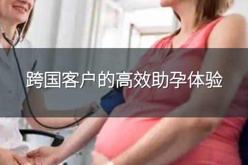 跨国客户的高效助孕体验